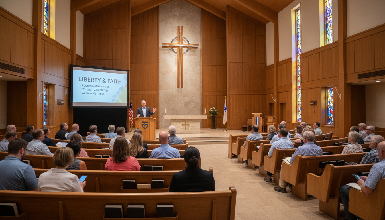 Liberty Lecture event